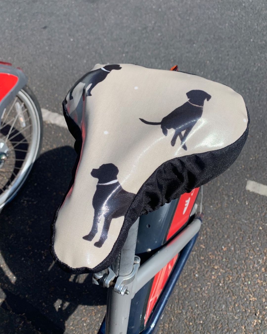 New Arrivals - Labrador Print Bike Seat Covers - Waterproof