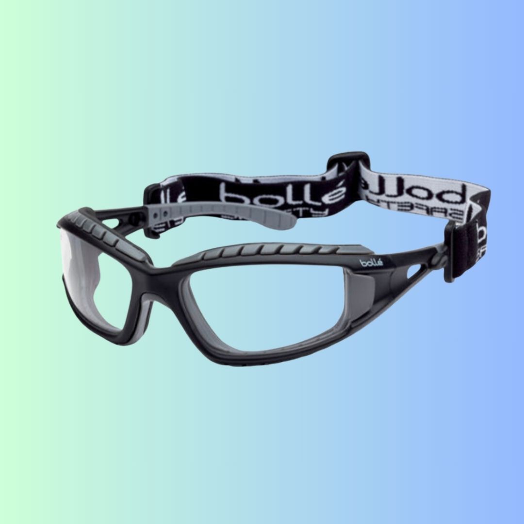 Wraparound cycling glasses and sunglasses