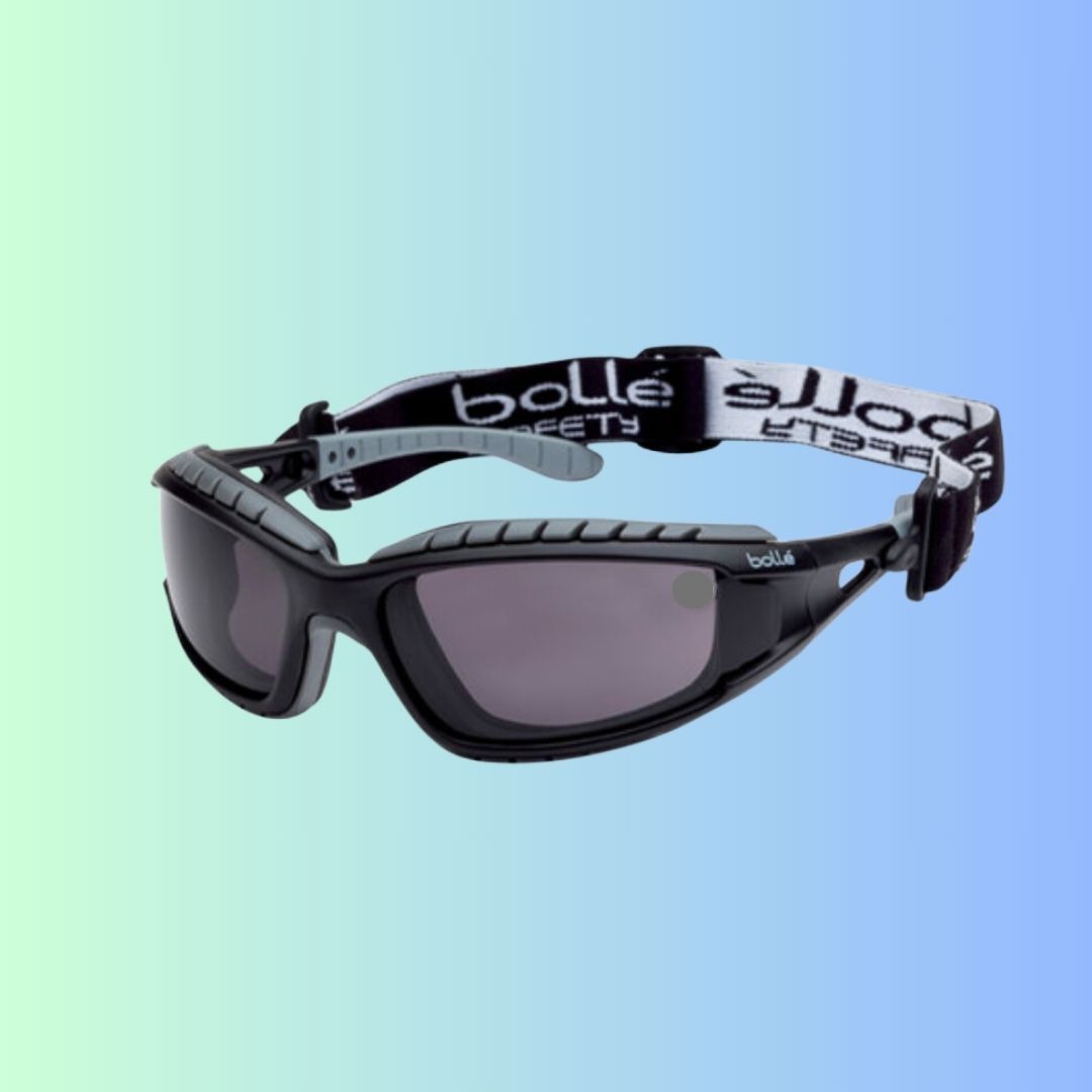 Wraparound cycling glasses and sunglasses