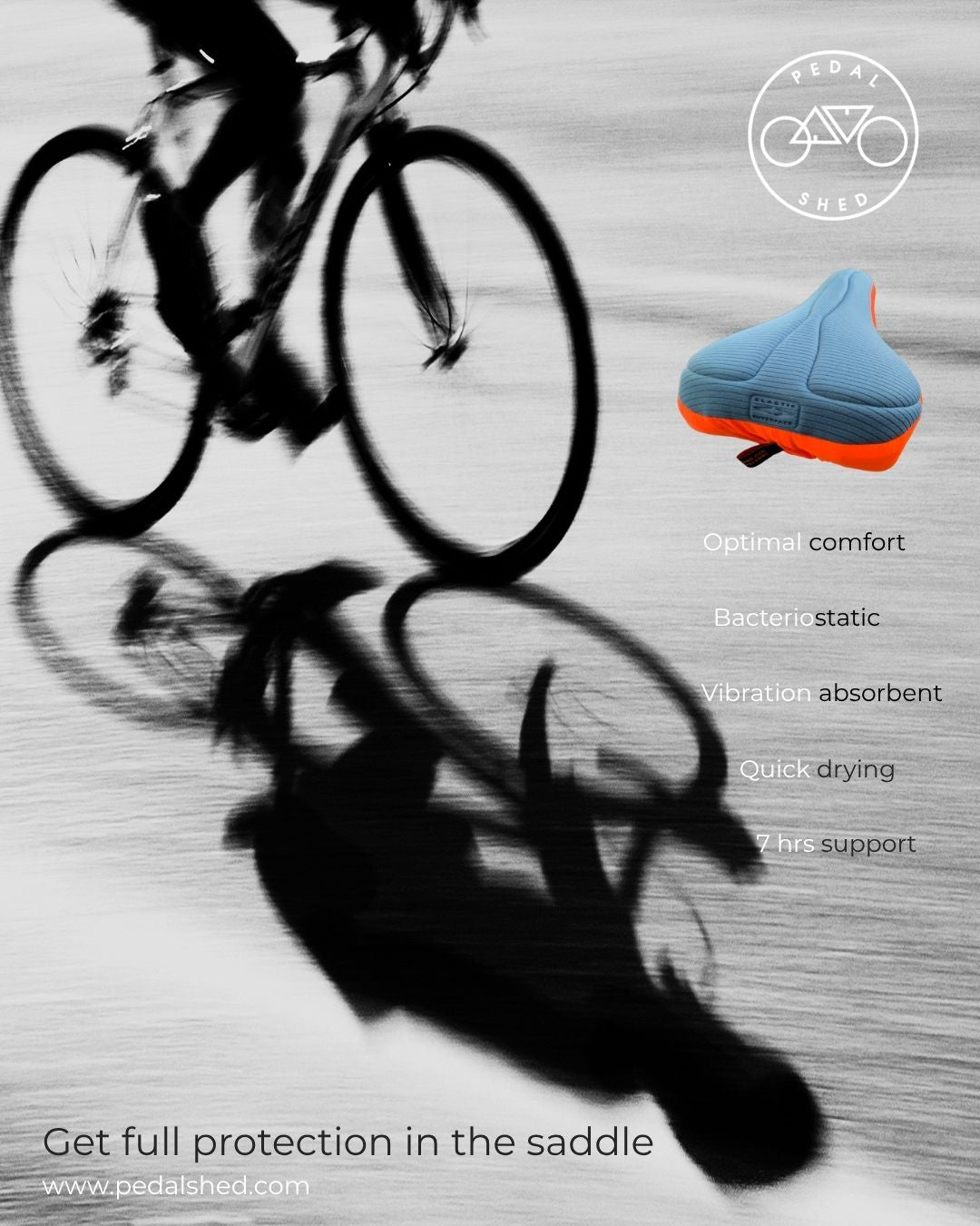 Back in stock! - Mens Padded Bike Seat Covers have arrived.