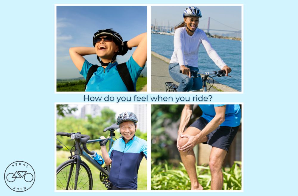 How do you feel when you ride?