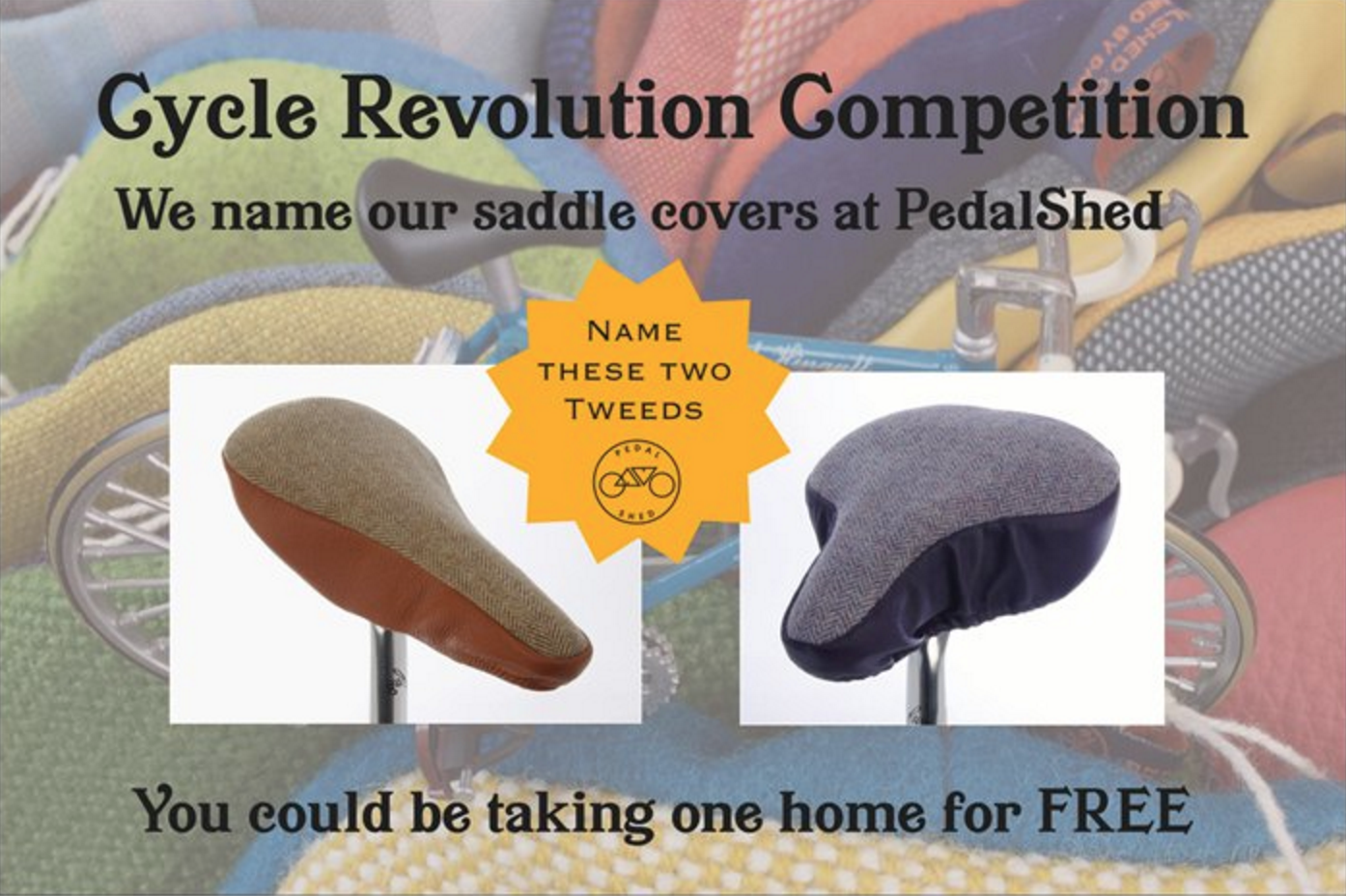 Win a FREE Tweed Saddle cover