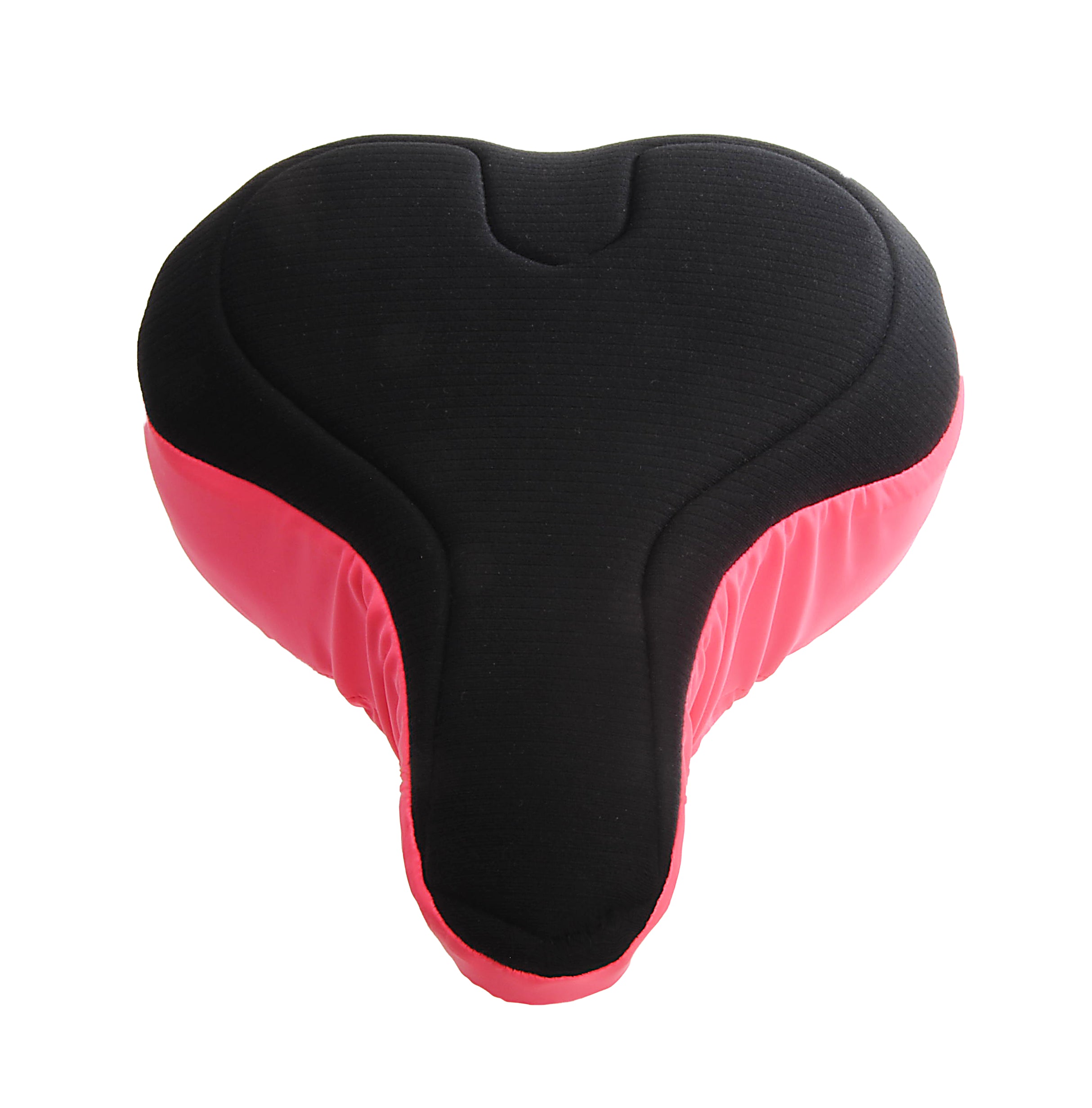 padded_Pink_Black_bike_seat_cover