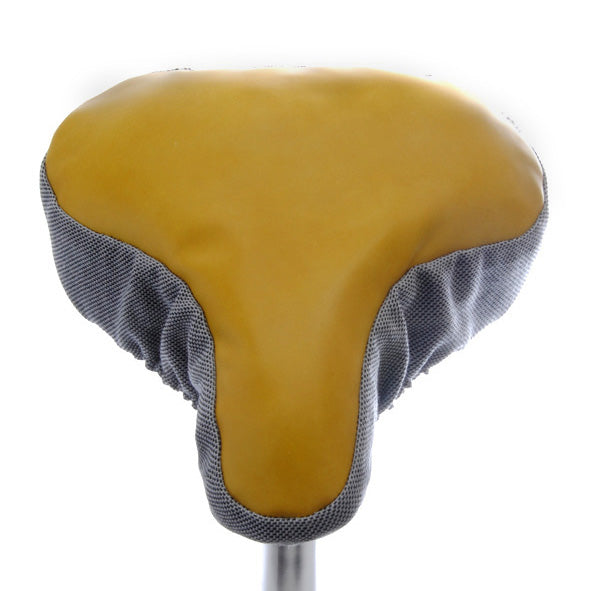 Dijon Saddle Cover - Mustard Yellow
