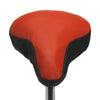 Ferrari Saddle Cover - Red & Black Leather reg